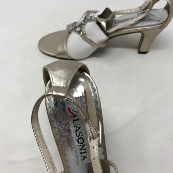 Lasonia Gold 2" Heals with Diamond like - Picture 6 of 7